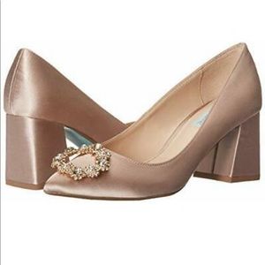 Blue by Betsy Johnson Pump Block Heels